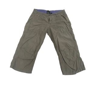 KUHL Kendra Capri Crop Women’s Size 4 Pants Floral Embroidered Hiking Trail